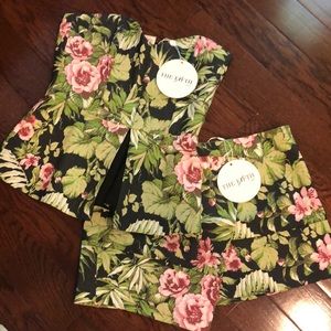 Palm Shirt & Skirt Set - The Fifth
